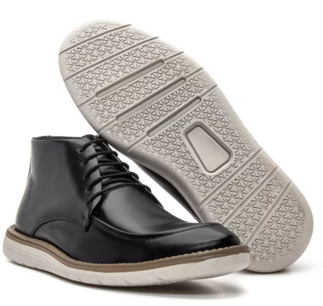 Sapato Social Masculino Confortável Macio Elegante Durável - (Ref.:5309Preto) - Imagem 2